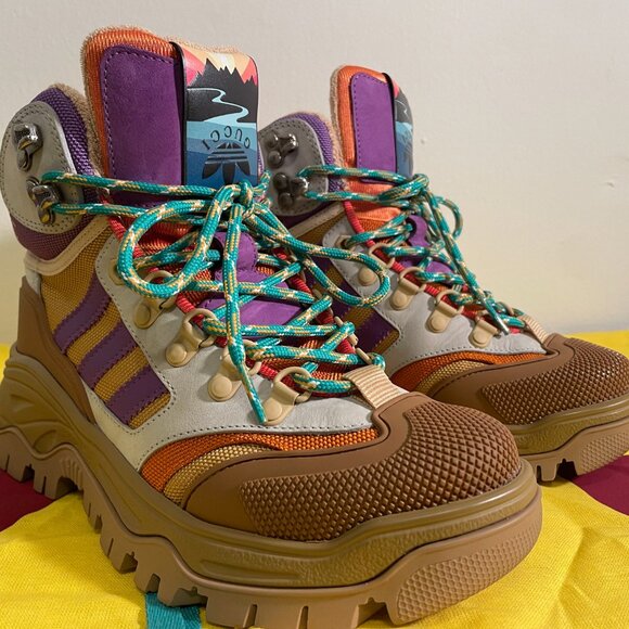 [SOLD] Gucci X Adidas Sneaker Boot - Size 36 (US 5.5) - Picture 4 of 16